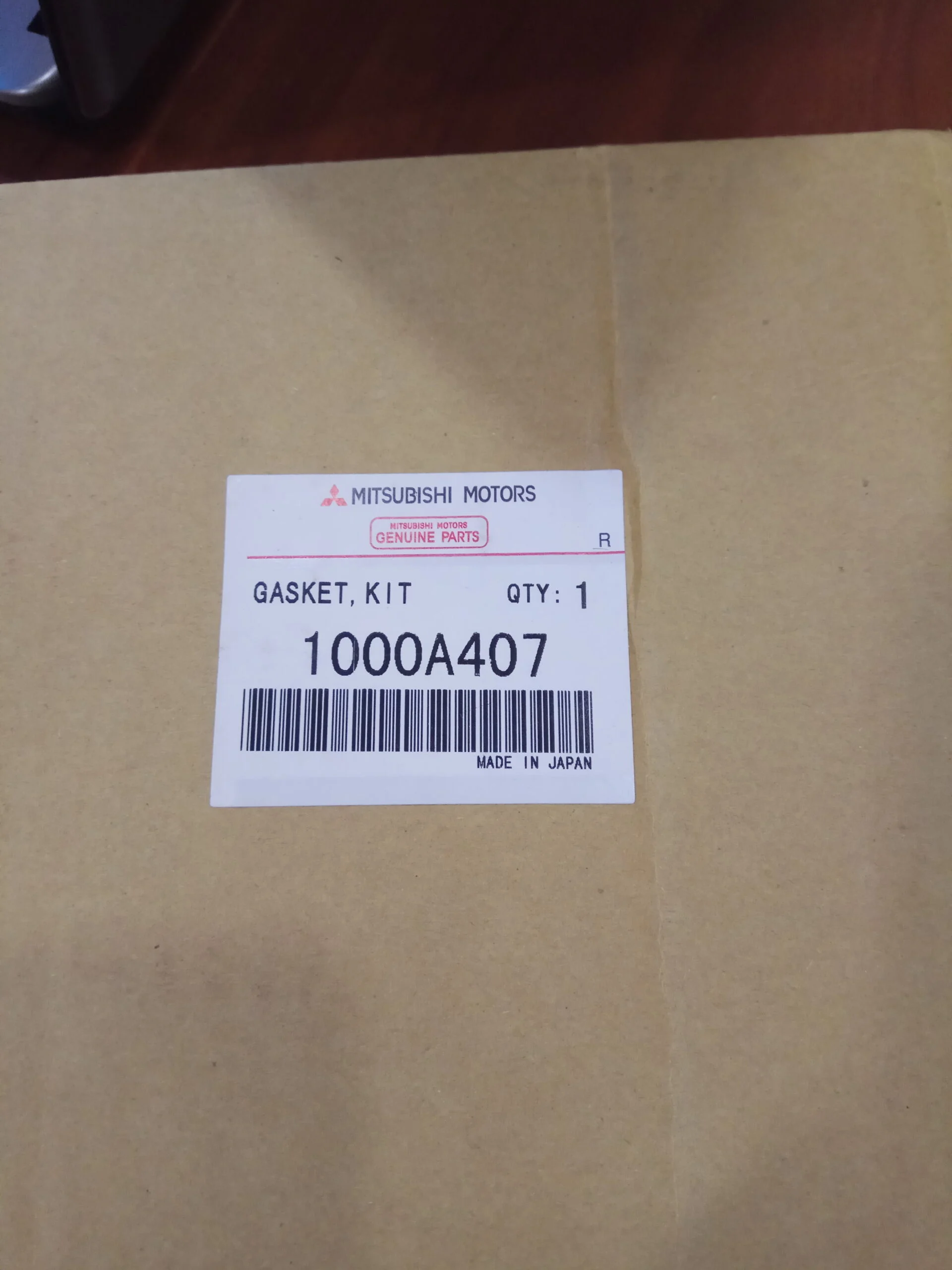 Комплект прокладок полный Оригинал Mitsubishi 4D56 TDI 1000A407