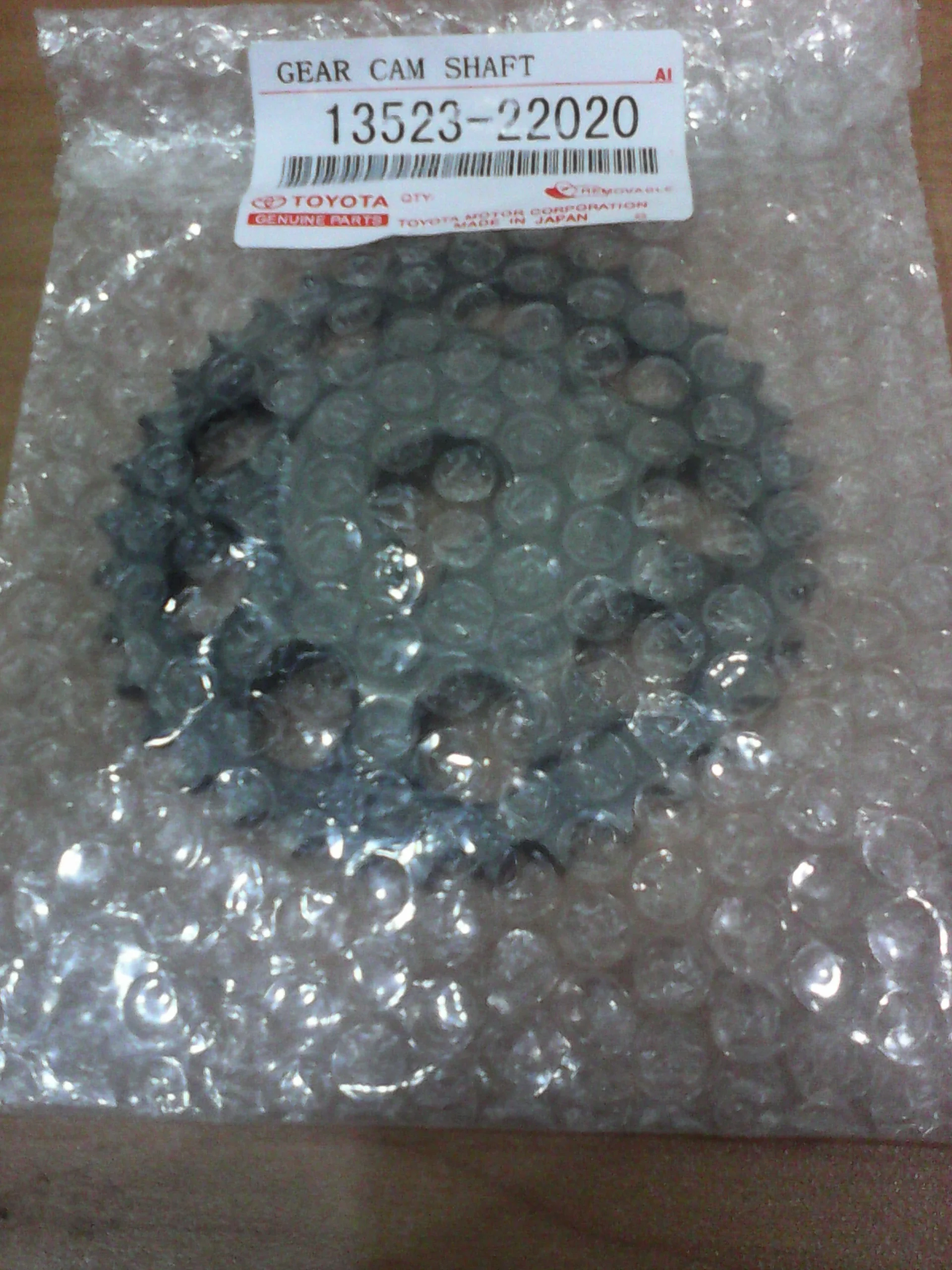 Шестерня распредвала TOYOTA 1ZZFE 1AZ 1KR 13523-22020