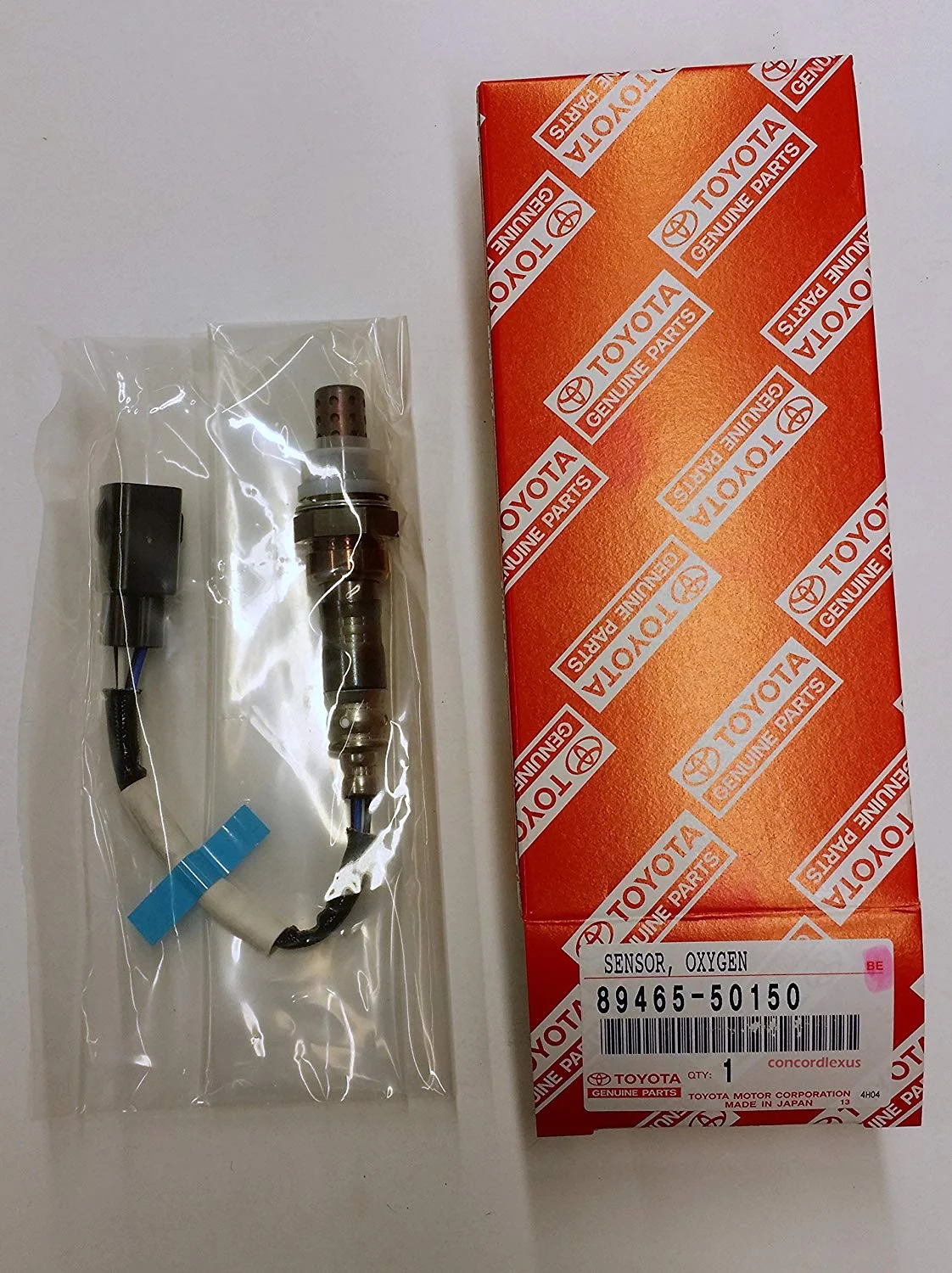 Датчик кислородный TOYOTA  LAND CRUISERU ZJ100W 2UZFE LEXUS LX470 2UZFE 89465-50150