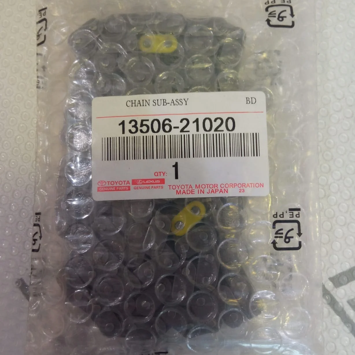 Цепь ГРМ TOYOTA 1KRFE 1NZFE 1NZ-FXE 13506-21020
