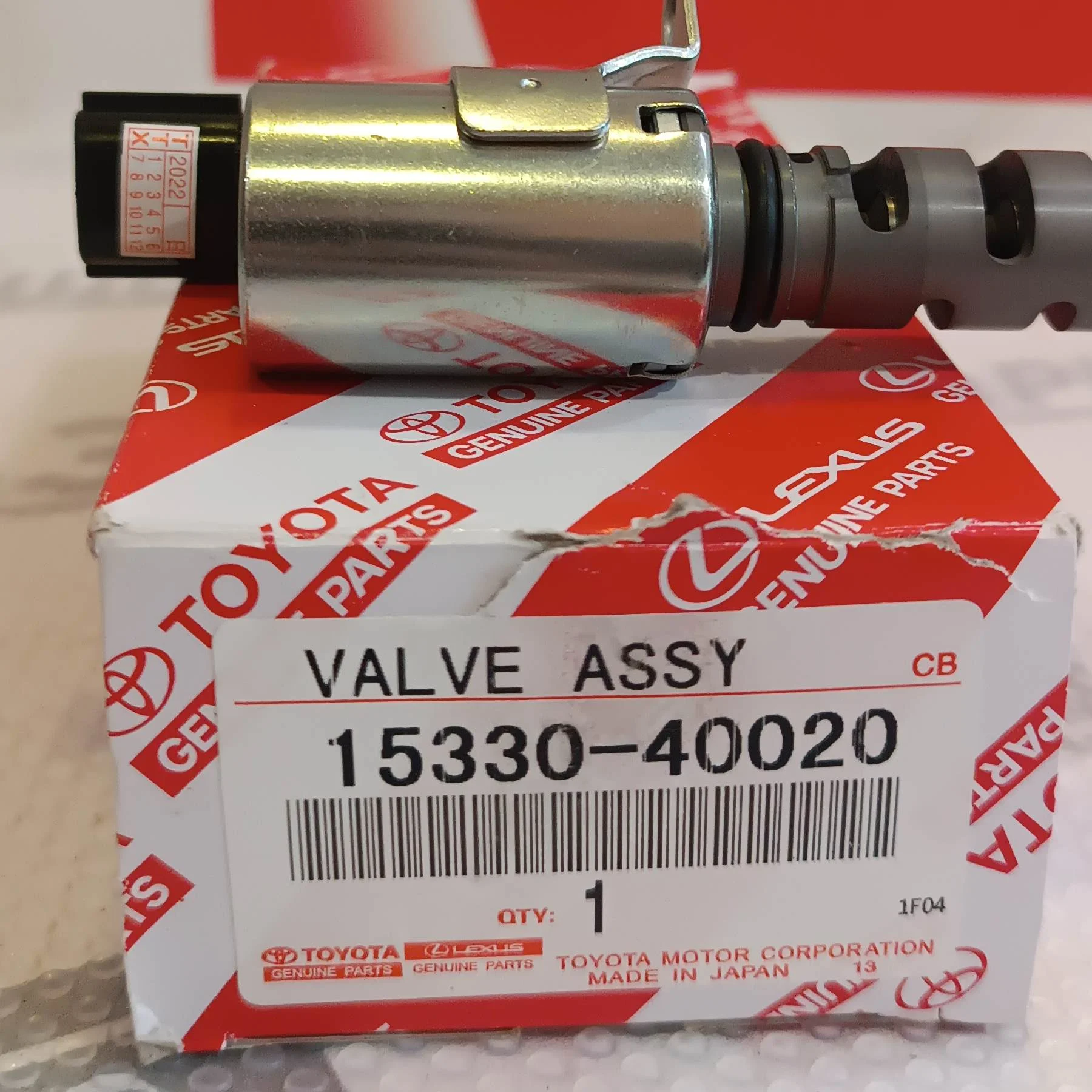 Клапан VVTI TOYOTA 1KR-FE 15330-40020 15330-0Q010