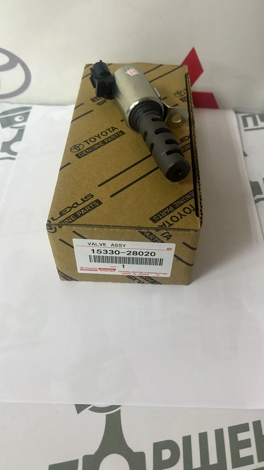 Клапан изменения фаз VVTI TOYOTA CAMRY RAV4 11 1AZFE 2AZFE(FSE) 15330-28020