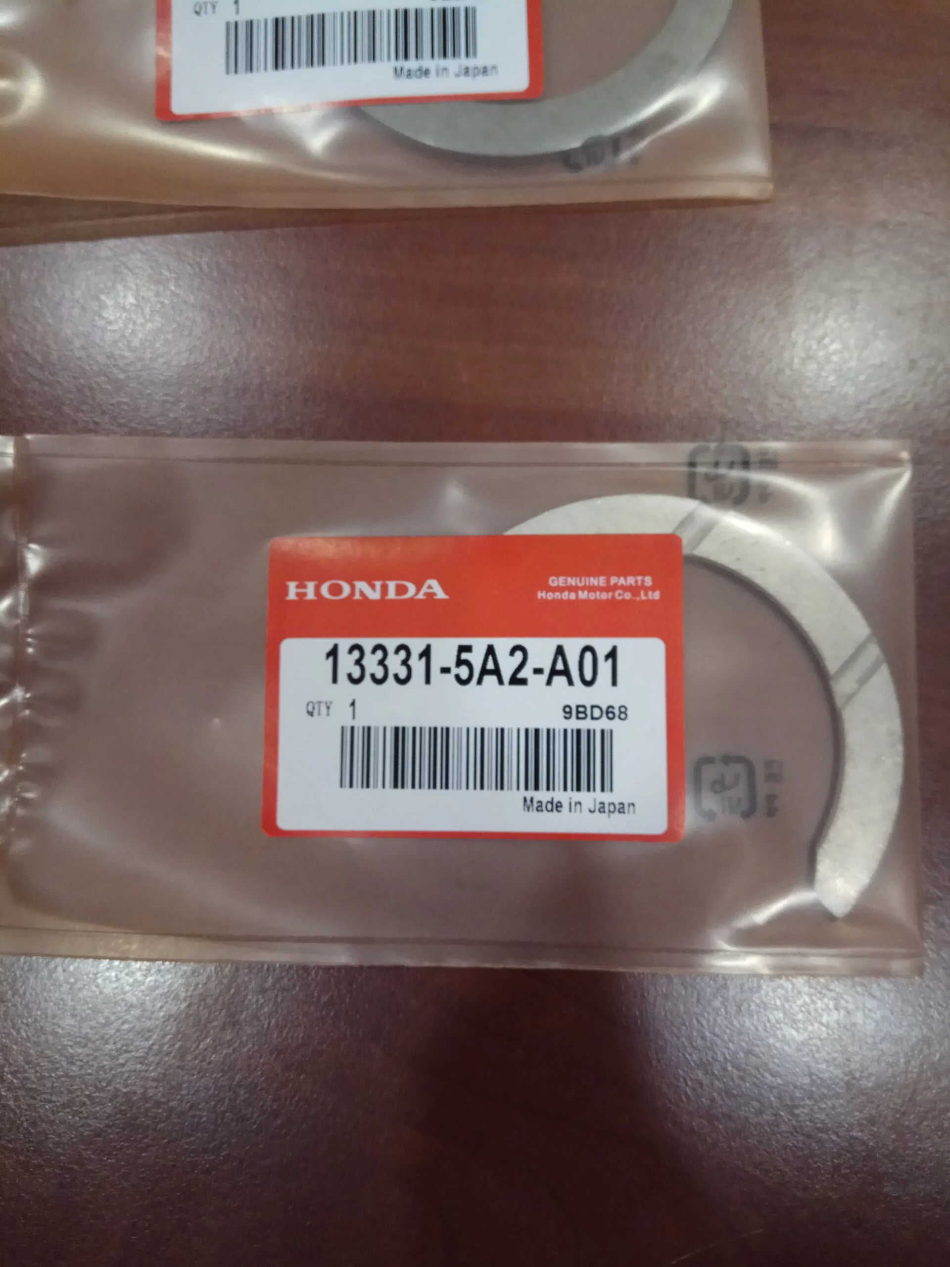 Полукольца коленвала HONDA ACCORD 9 CR-V K24W 13331-5A2-A01