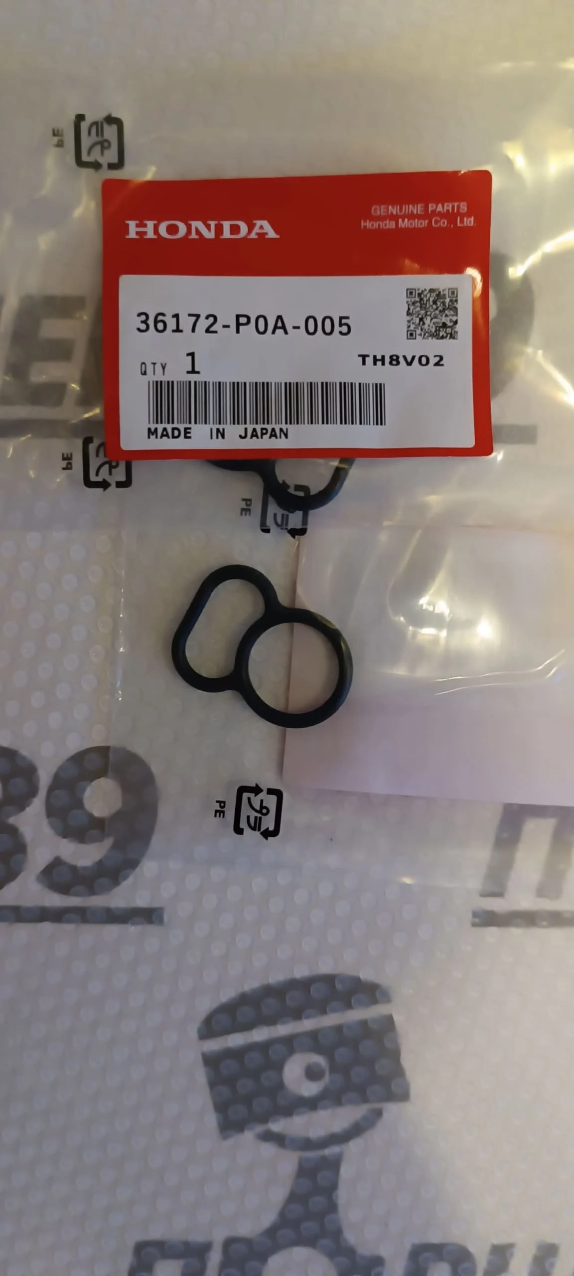 Прокладка клапана vtec Honda F20B / F22B / F22Z 36172-P0A-005