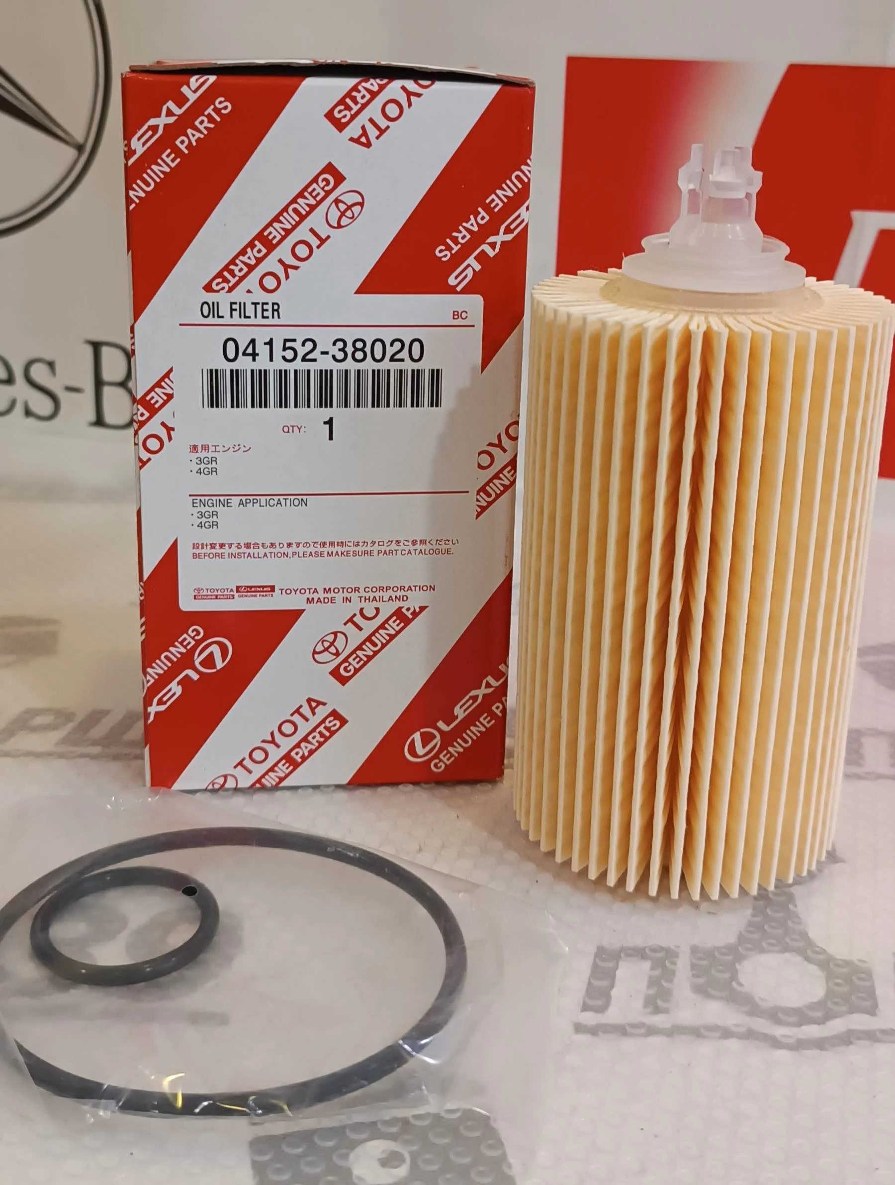 Масляный фильтр Toyota 04152-38020 1URFE 3URFE 1VDFTV