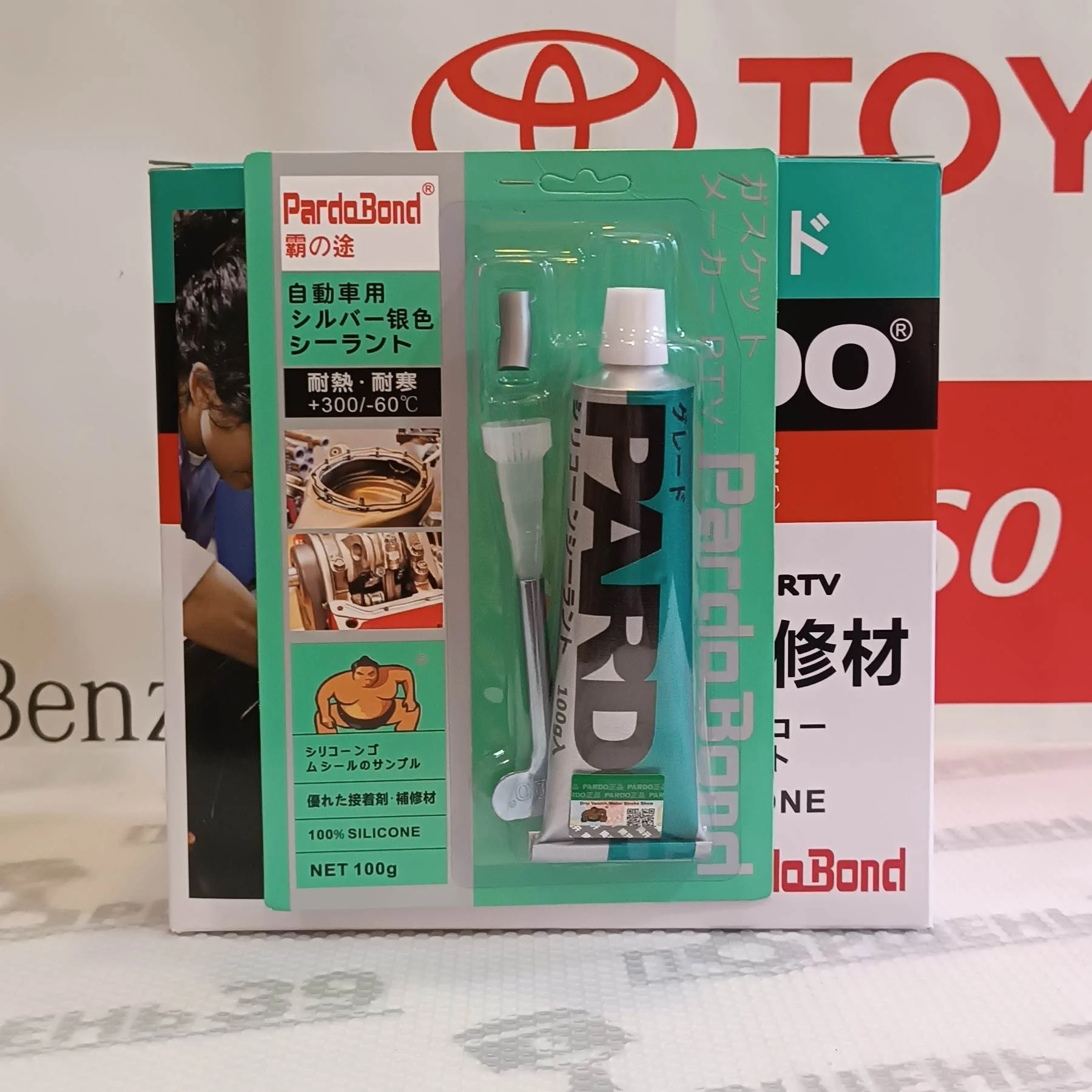 Автомобильный герметик Pardo Bond RTV Silicone для ремонта двигателя Pardo 08826-00080