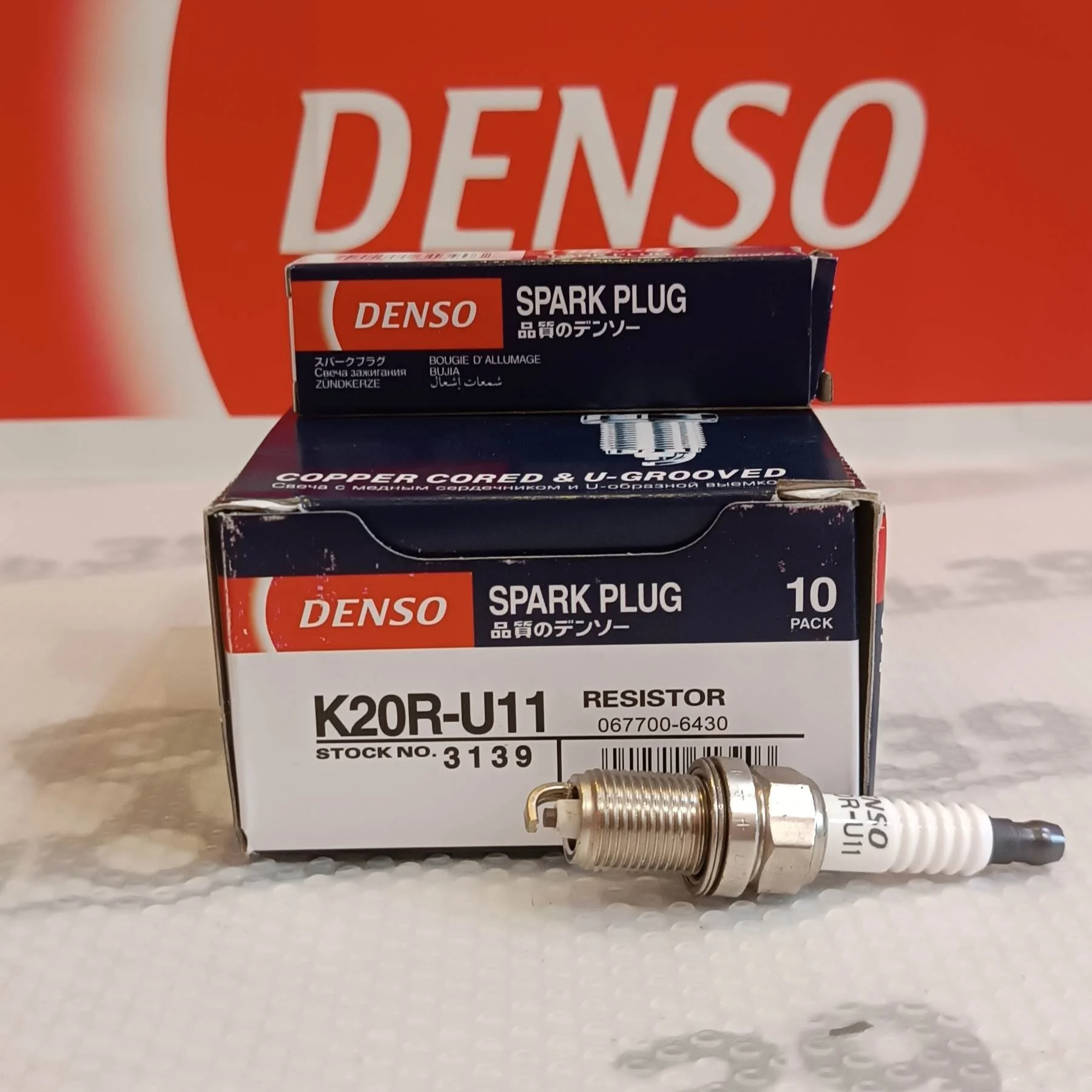 Свечи зажигания DENSO 067700-6430 K20RU11