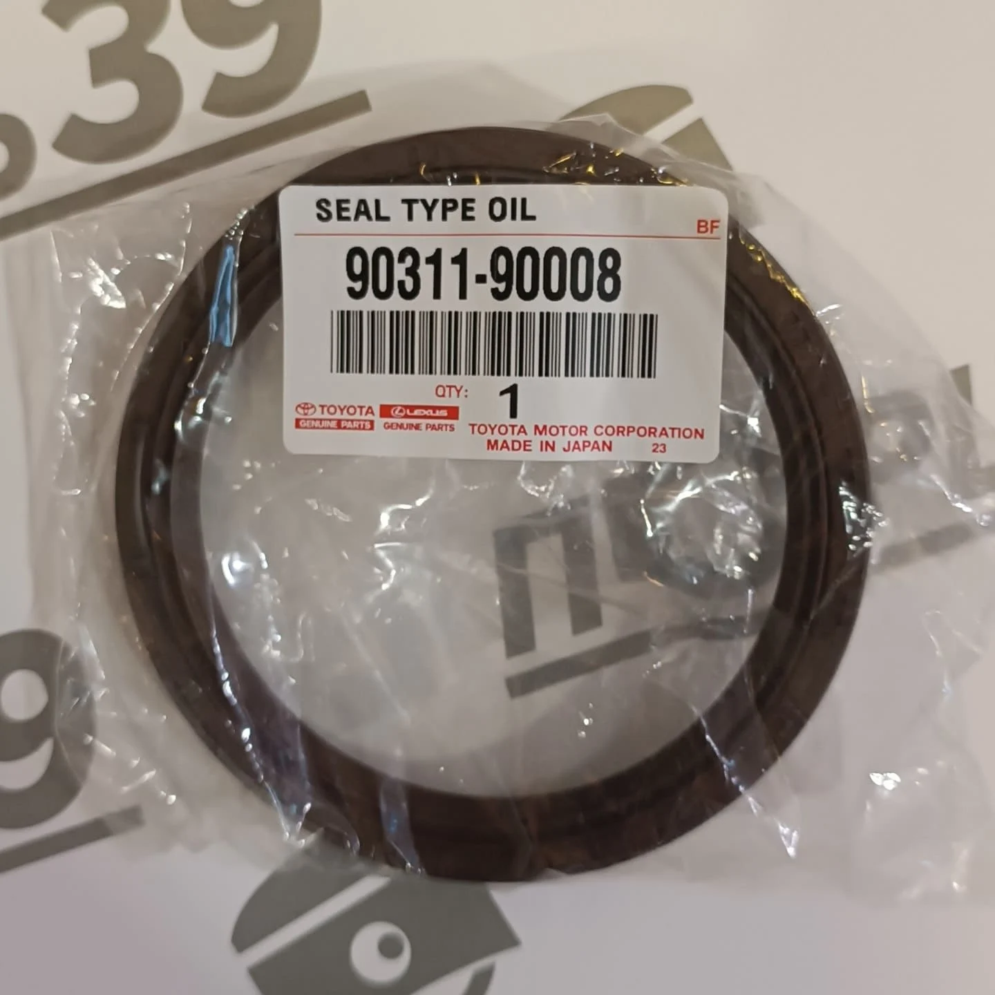 Сальник коленвала задний Toyota 2С 3С 1CDFTV 90311-90008