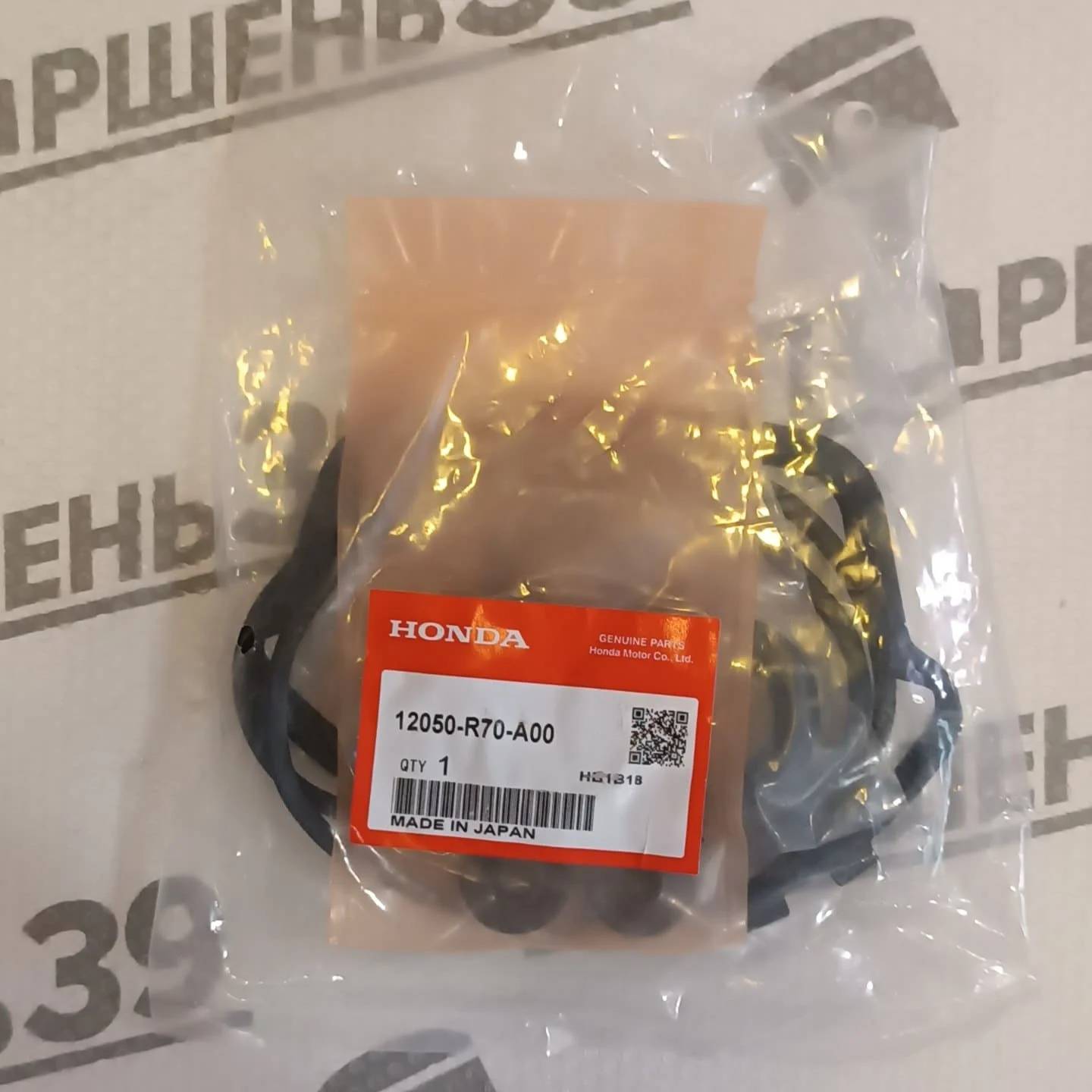 Комплект прокладки клапанной крышки HONDA J35Z J35A J37A 12050-R70-A00 12351-R70-A00