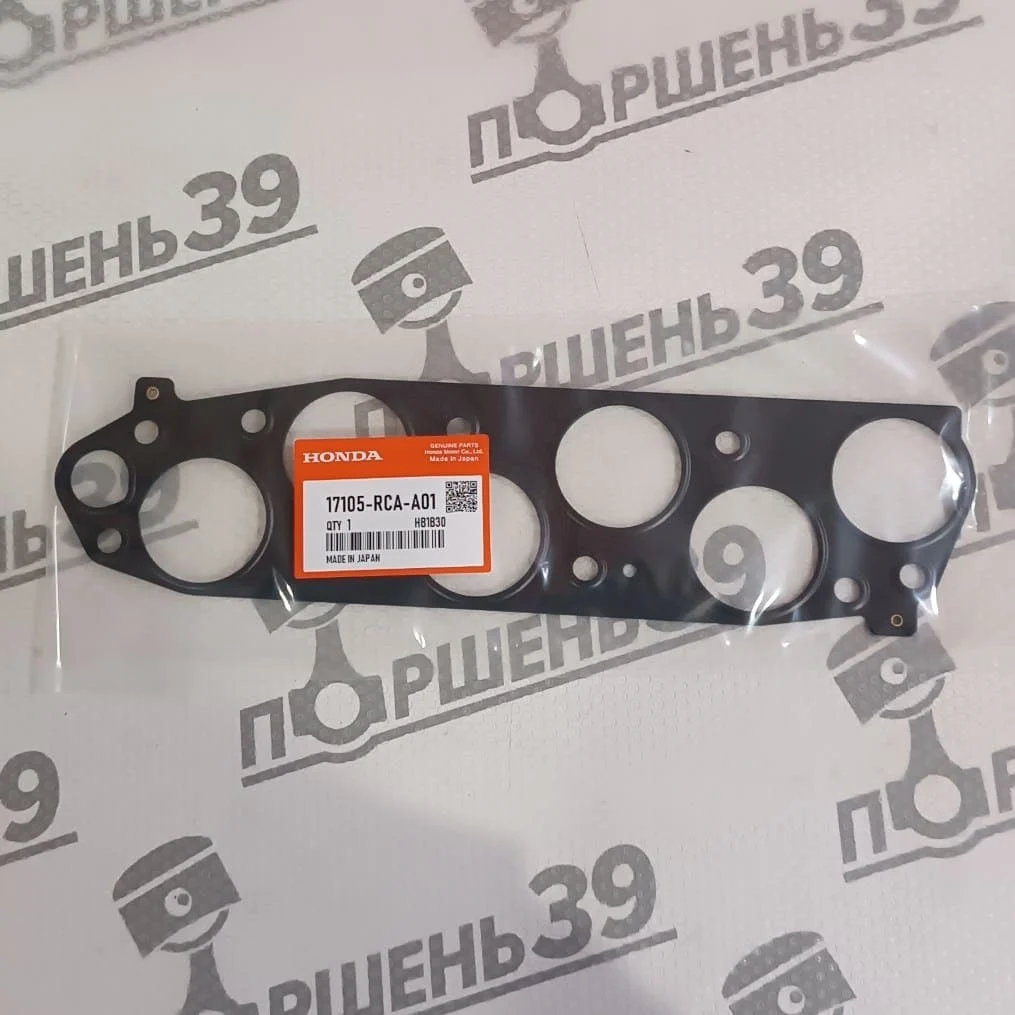 Прокладка впускного коллектора J30A J30A4 J35A J35A6 J35A8 Honda 17105-RCA-A01