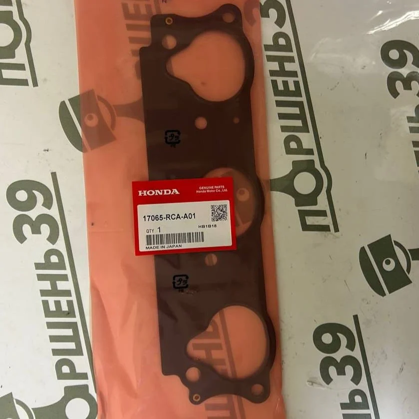Прокладка впускного коллектора Honda J30A J30A4 J35A (A5,A6,A8,A9) 17065-RCA-A01