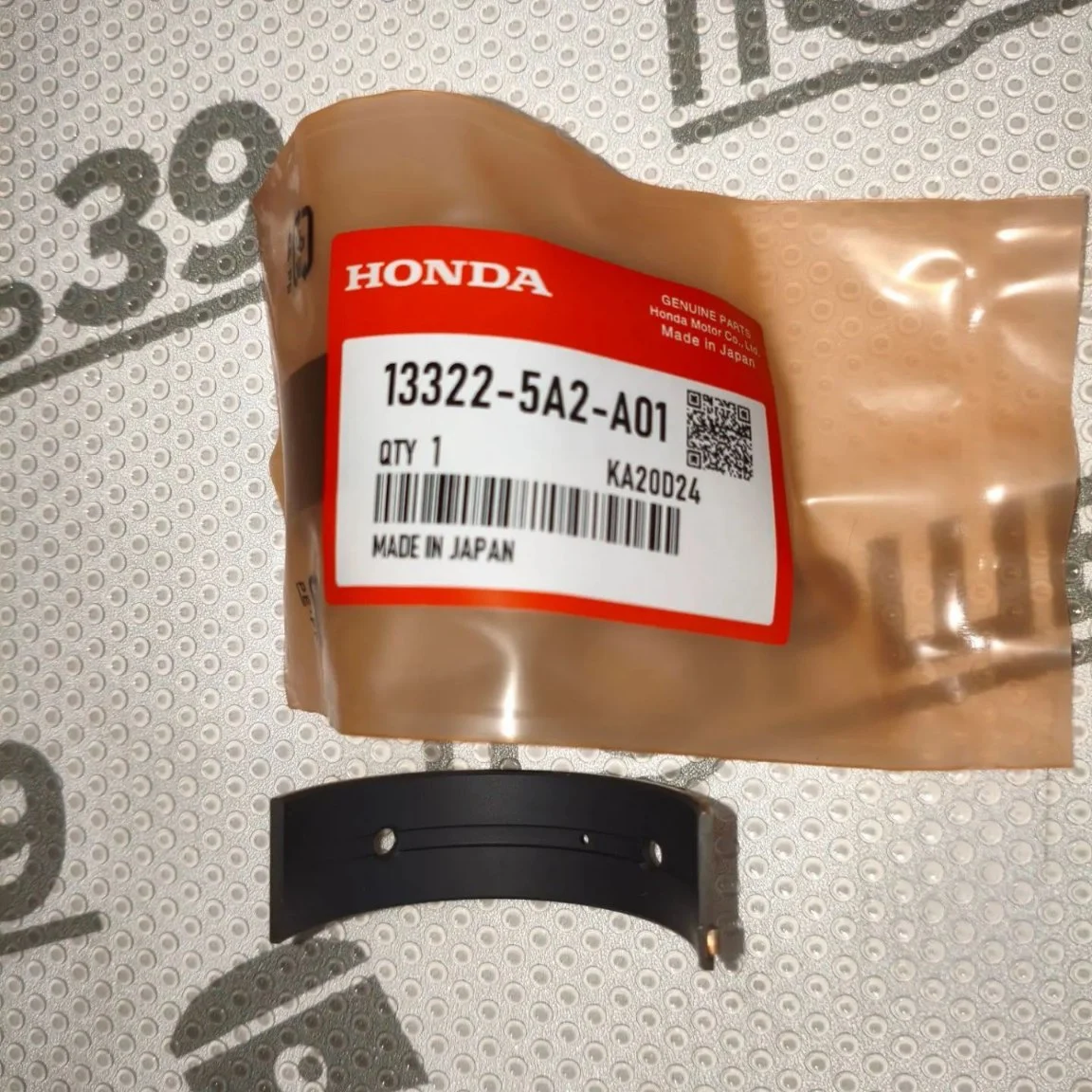 Вкладыш коленвала коренной верх HONDA ACCORD 9 K24W2 K24W1 K24W 13322-5A2-A01