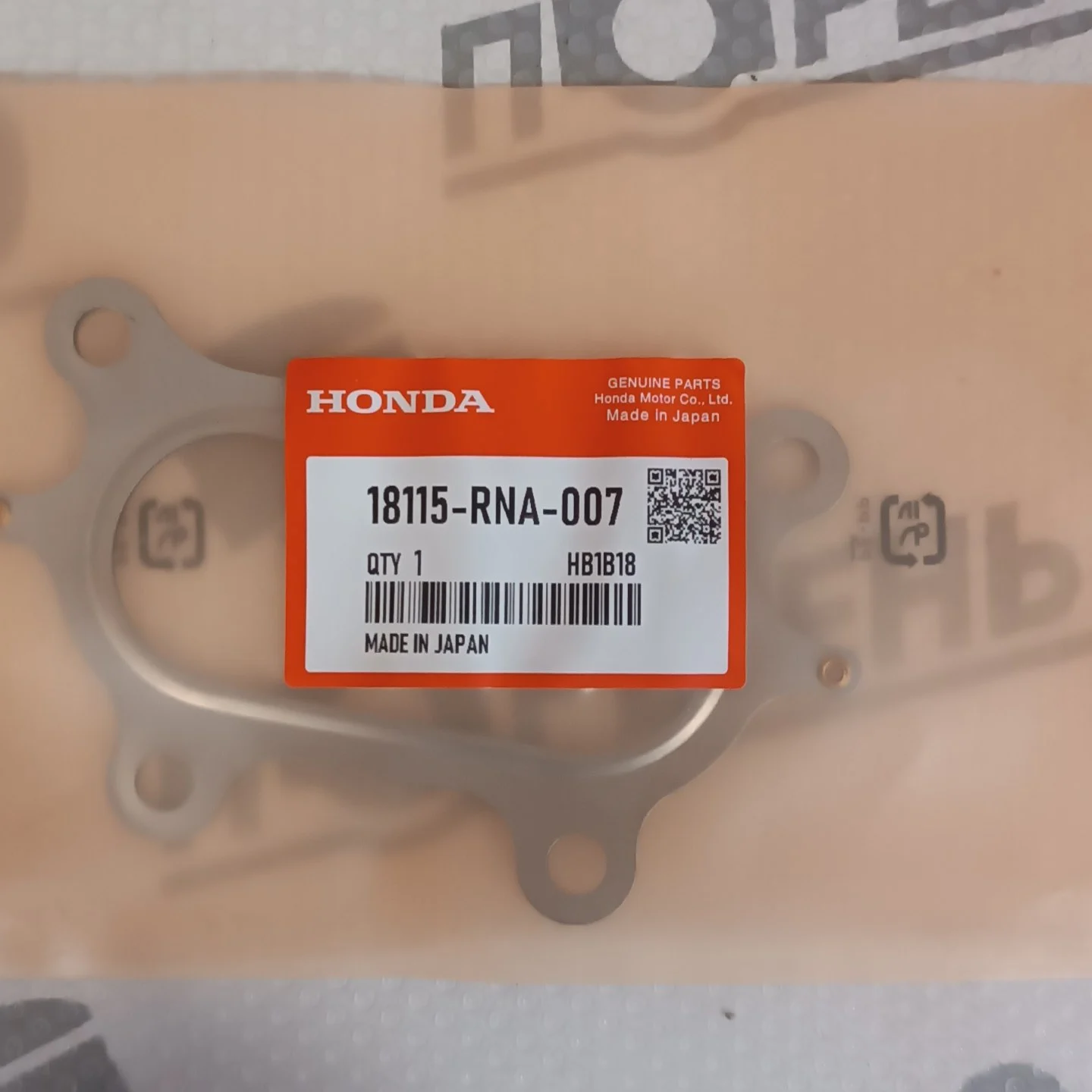 Прокладка коллектора Honda R20A R18A 18115-RNA-007
